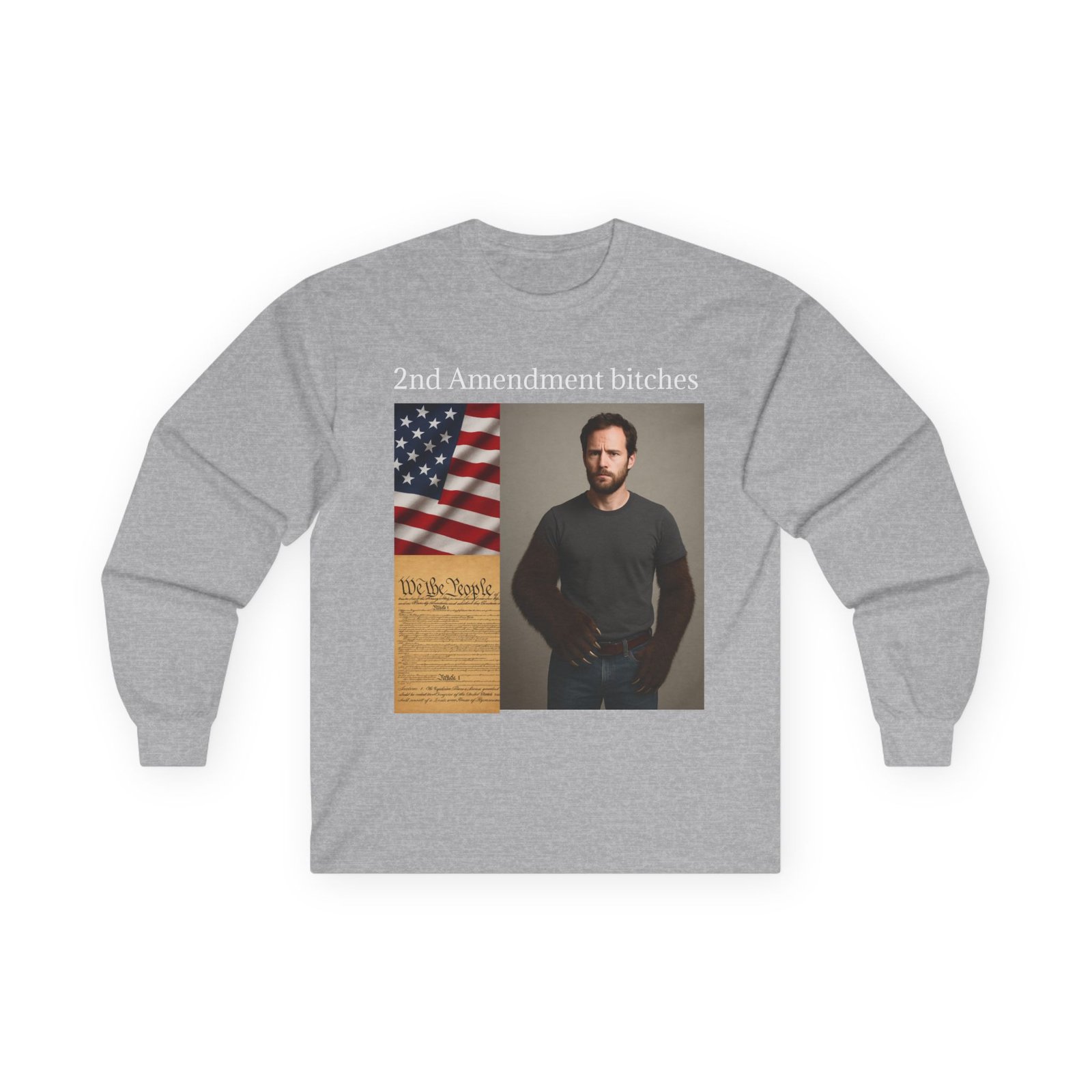 2nd Amendment Tee — "2nd Amendment bitches" Patriotic Long Sleeve Shirt - Image 7