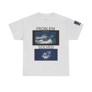 T-Shirt — "Problem Solved" Ship & Splash Graphic Tee