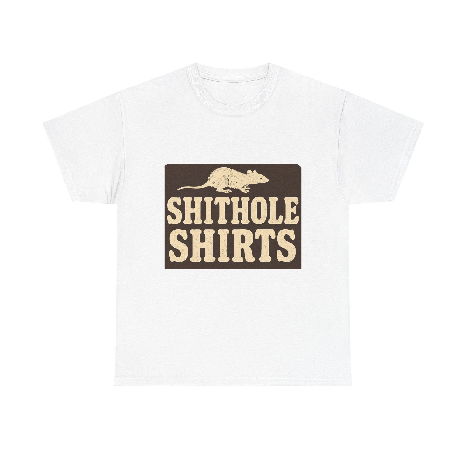 Graphic Tee — "Shithole Shirts" Retro Logo T-Shirt - Image 5