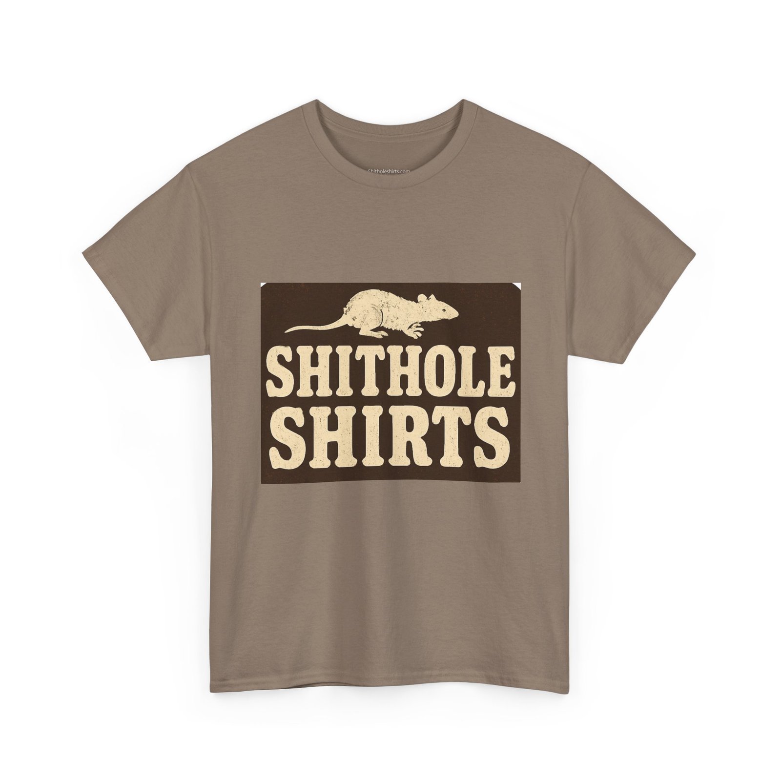 Graphic Tee — "Shithole Shirts" Retro Logo T-Shirt - Image 11
