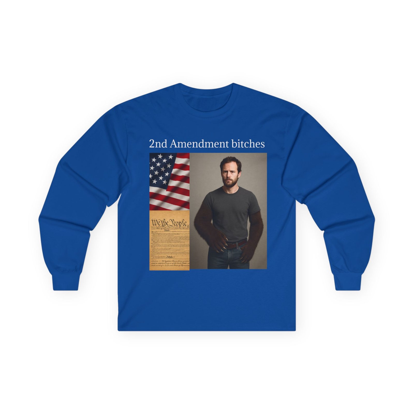 2nd Amendment Tee — "2nd Amendment bitches" Patriotic Long Sleeve Shirt - Image 10
