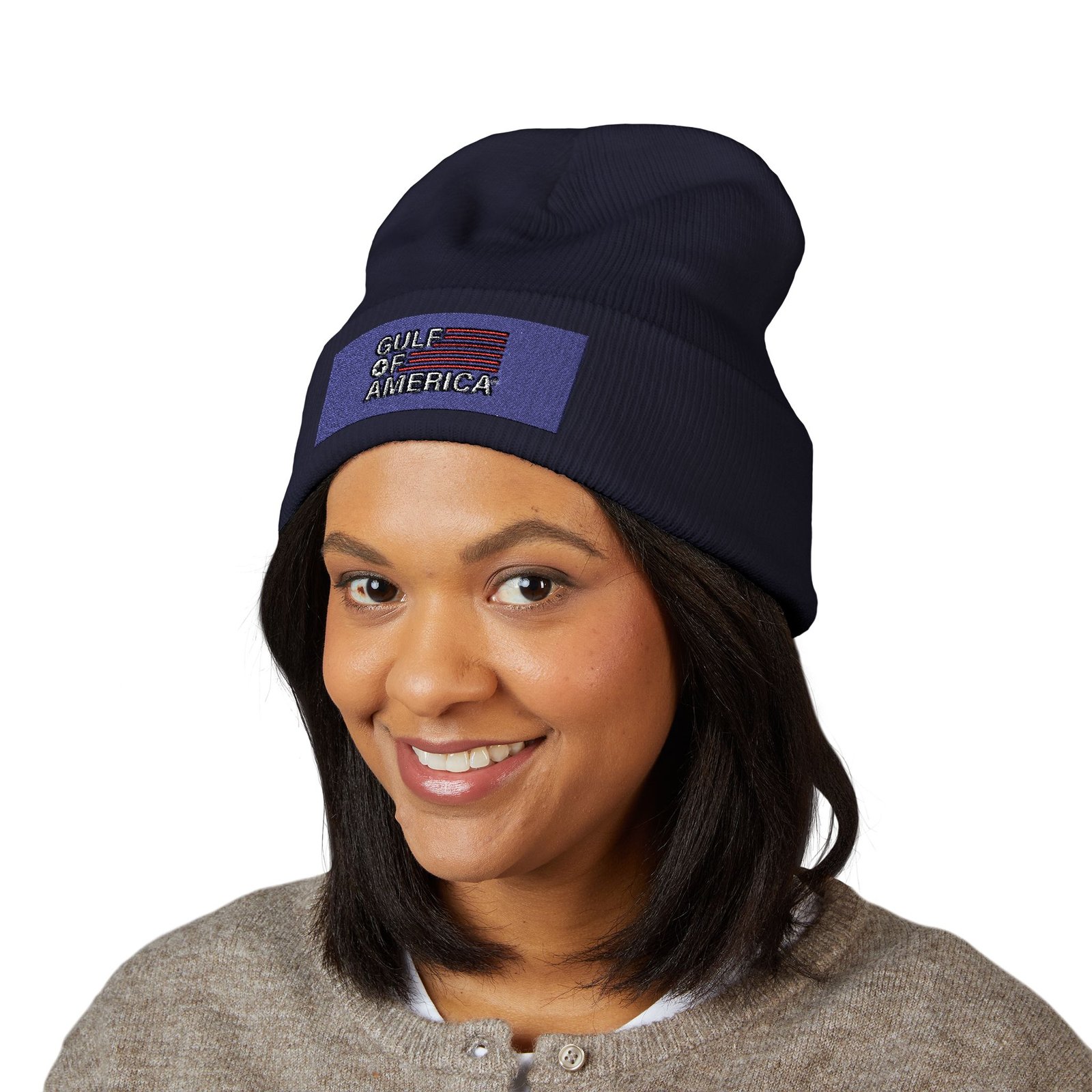 Gulf of America Embroidered Cuffed Beanie - Image 11