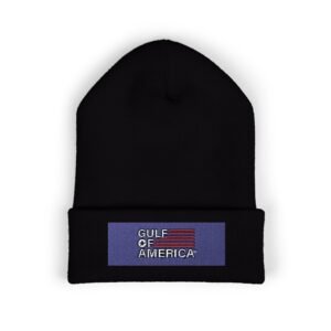 Gulf of America Embroidered Cuffed Beanie