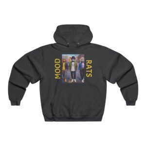 Mood Rats Graphic Hoodie — Vintage Band Photo Streetwear Pullover