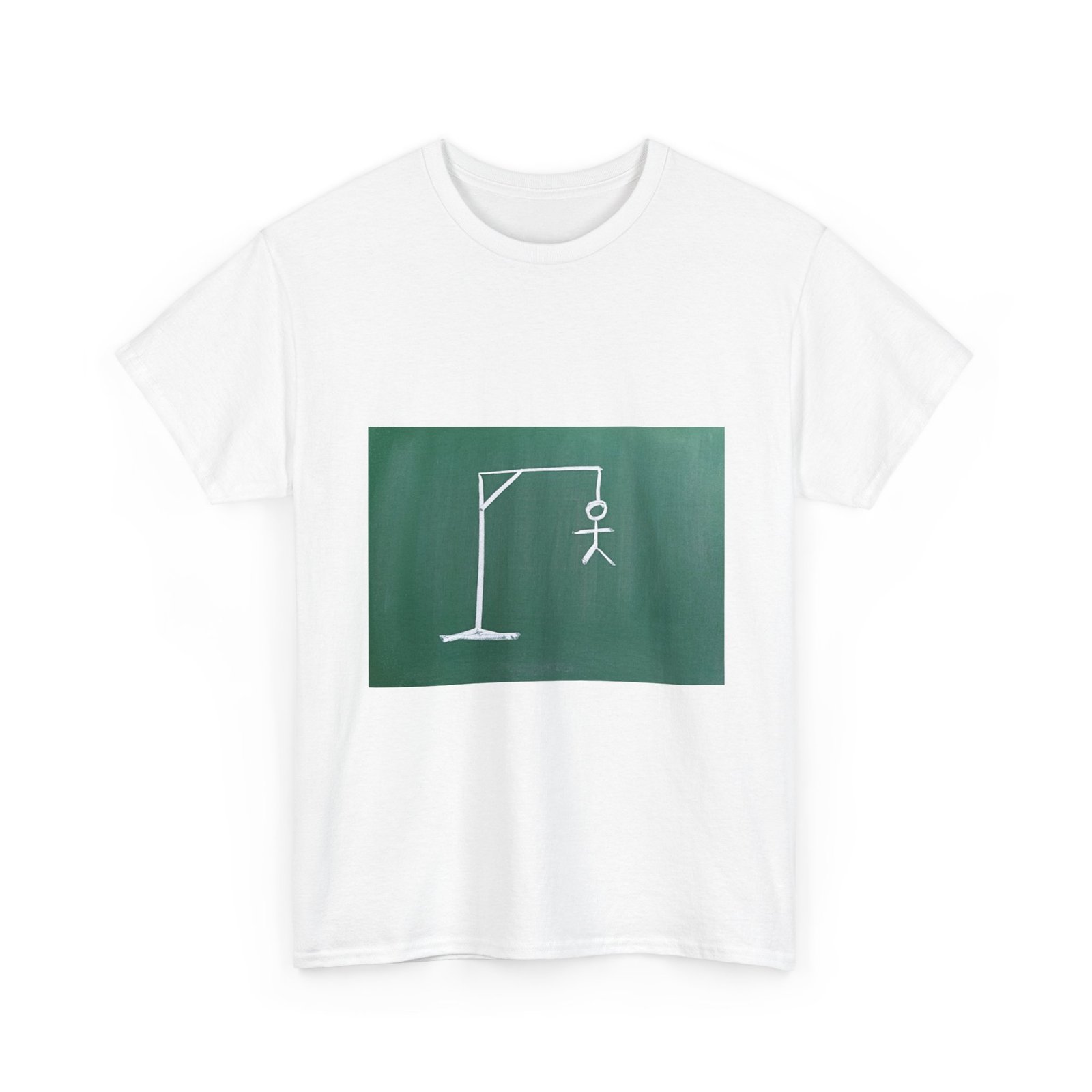 Chalkboard Hangman Tee - Image 6