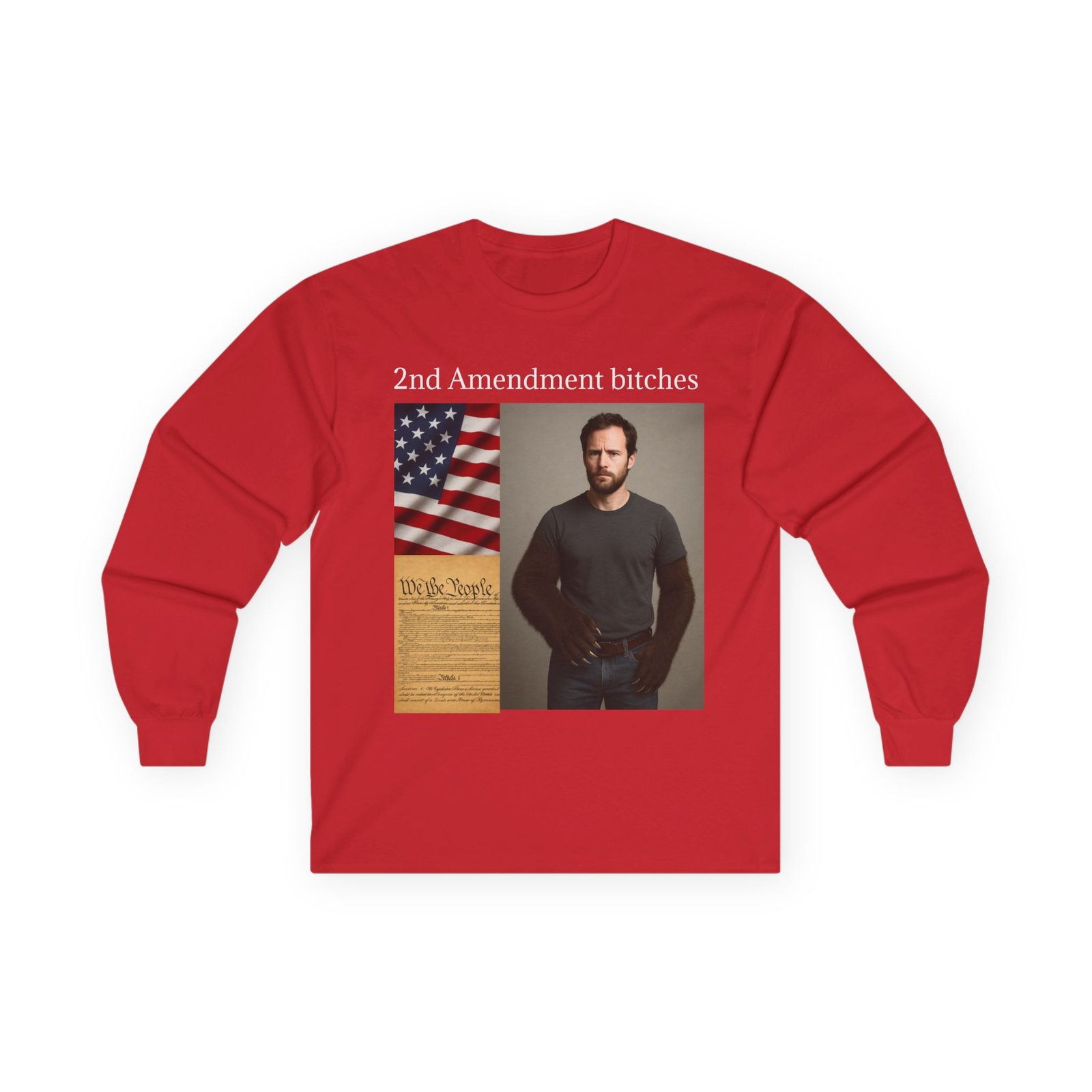 2nd Amendment Tee — "2nd Amendment bitches" Patriotic Long Sleeve Shirt - Image 13