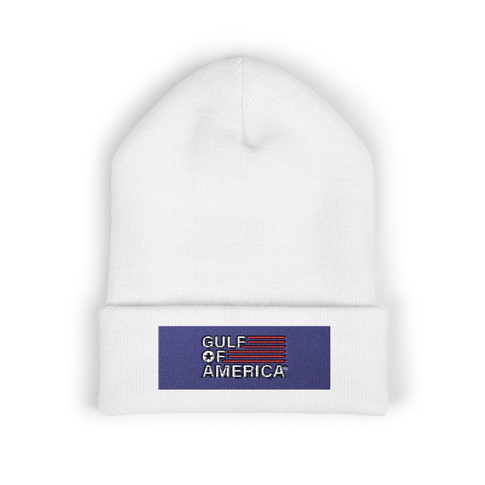 Gulf of America Embroidered Cuffed Beanie - Image 5