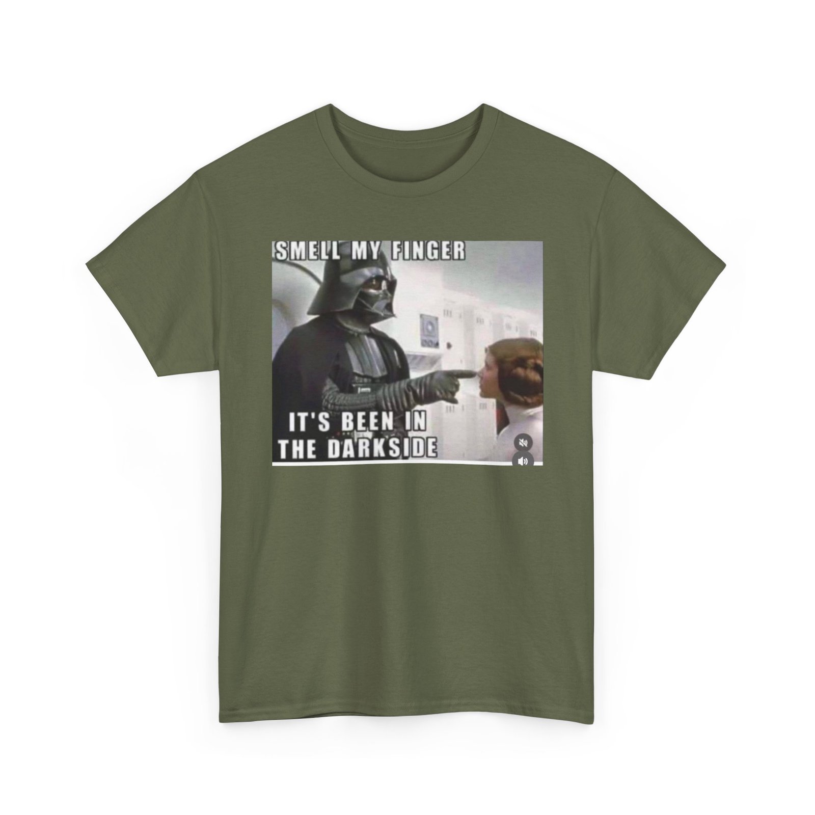 Darth Vader Meme Tee — "I Smell My Finger, It's Been in the Dark Side" Funny Star Wars T-Shirt - Image 7