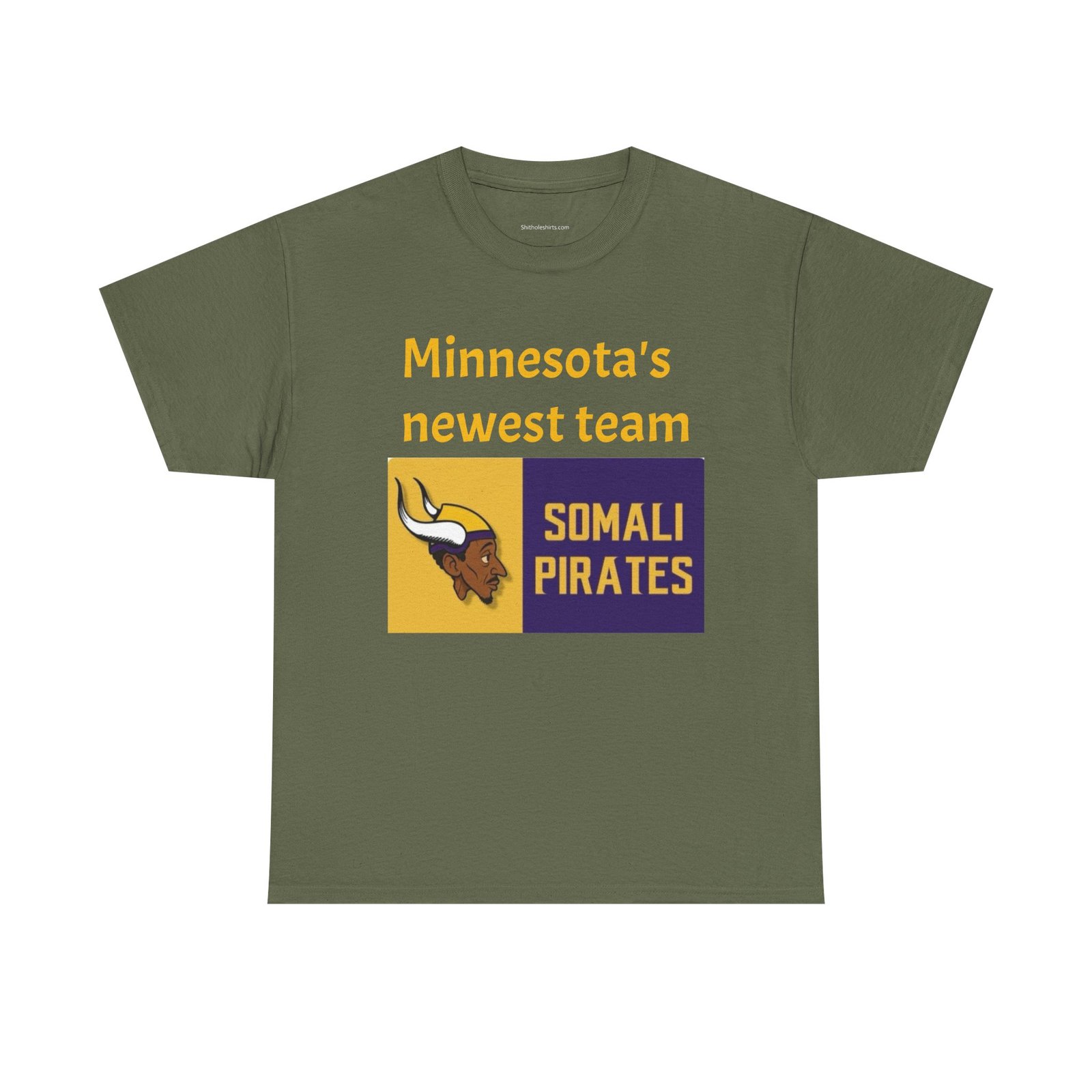 Somali Pirates Minnesota T‑Shirt – "Minnesota's Newest Team" Fan Tee - Image 5