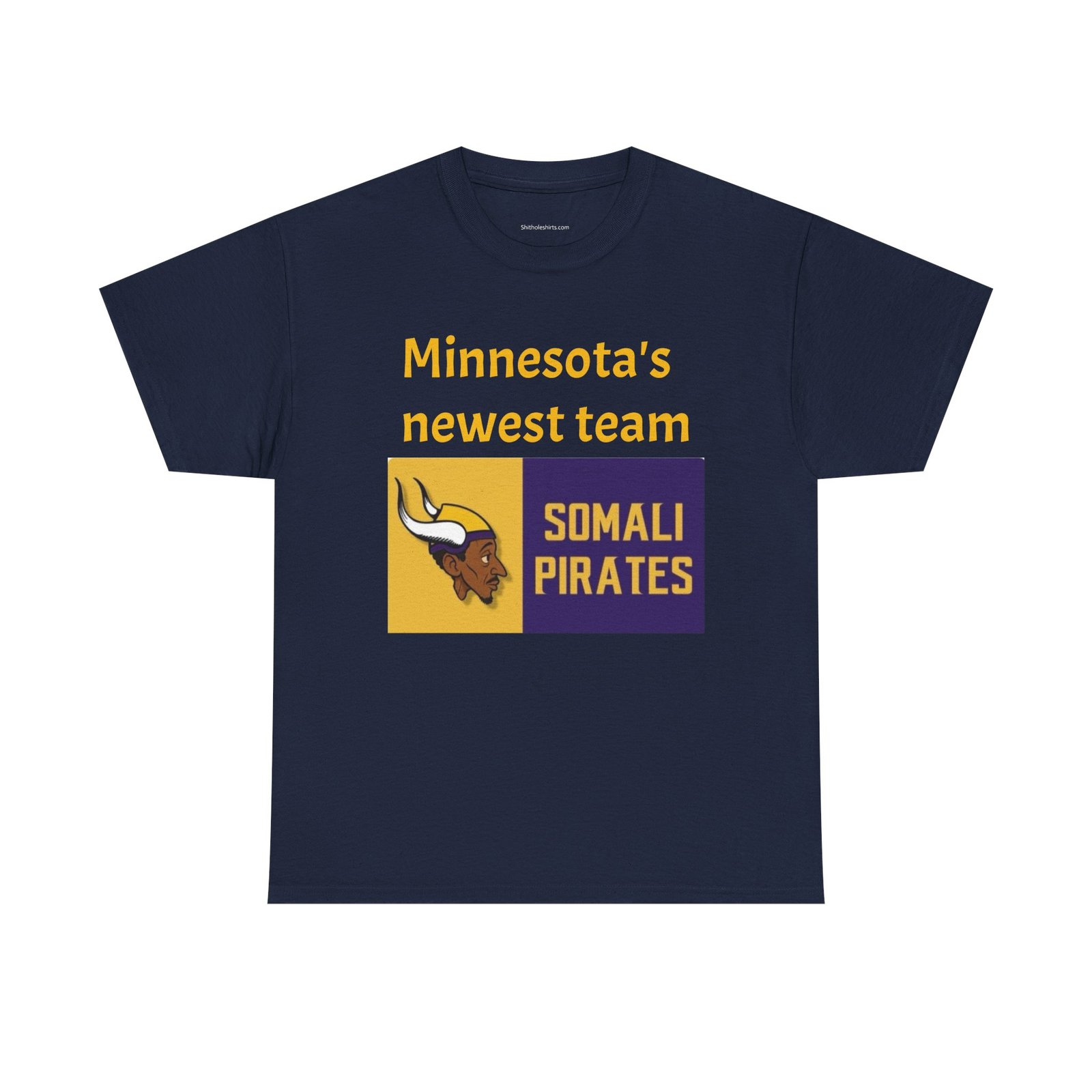 Somali Pirates Minnesota T‑Shirt – "Minnesota's Newest Team" Fan Tee - Image 13