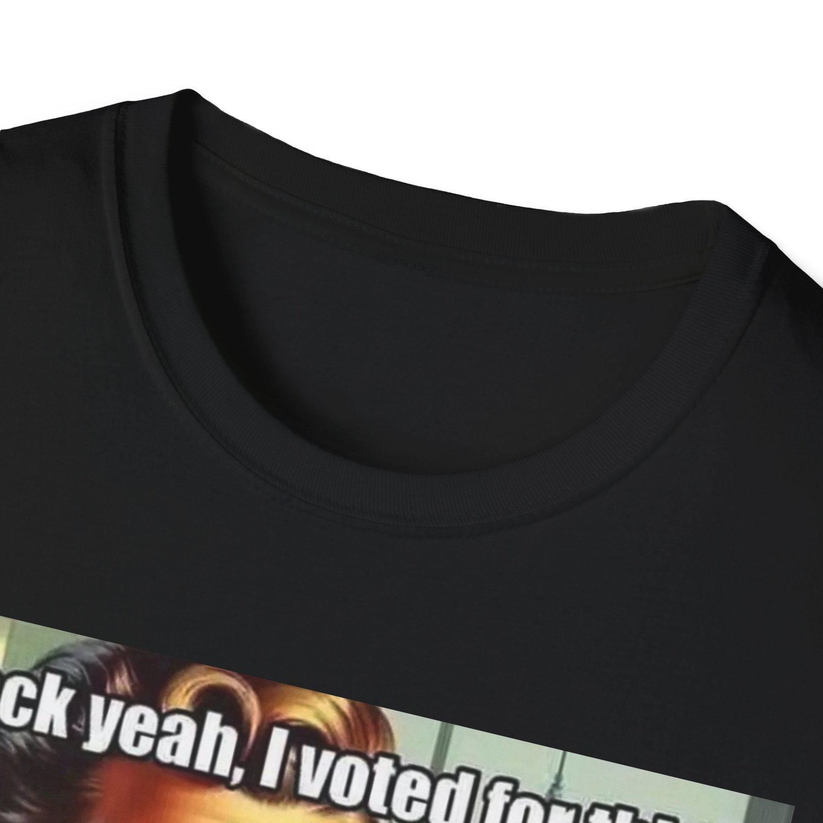 Retro Meme T‑Shirt — "Heck yeah, I voted for this! And it's better than I expected!" - Image 3