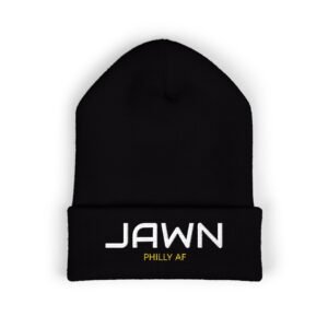 JAWN Philly AF Embroidered Cuffed Beanie