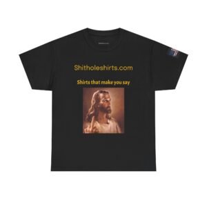 Jesus Portrait Graphic Tee — "Shirtsthatmakeyousay" Vintage Religious T‑Shirt
