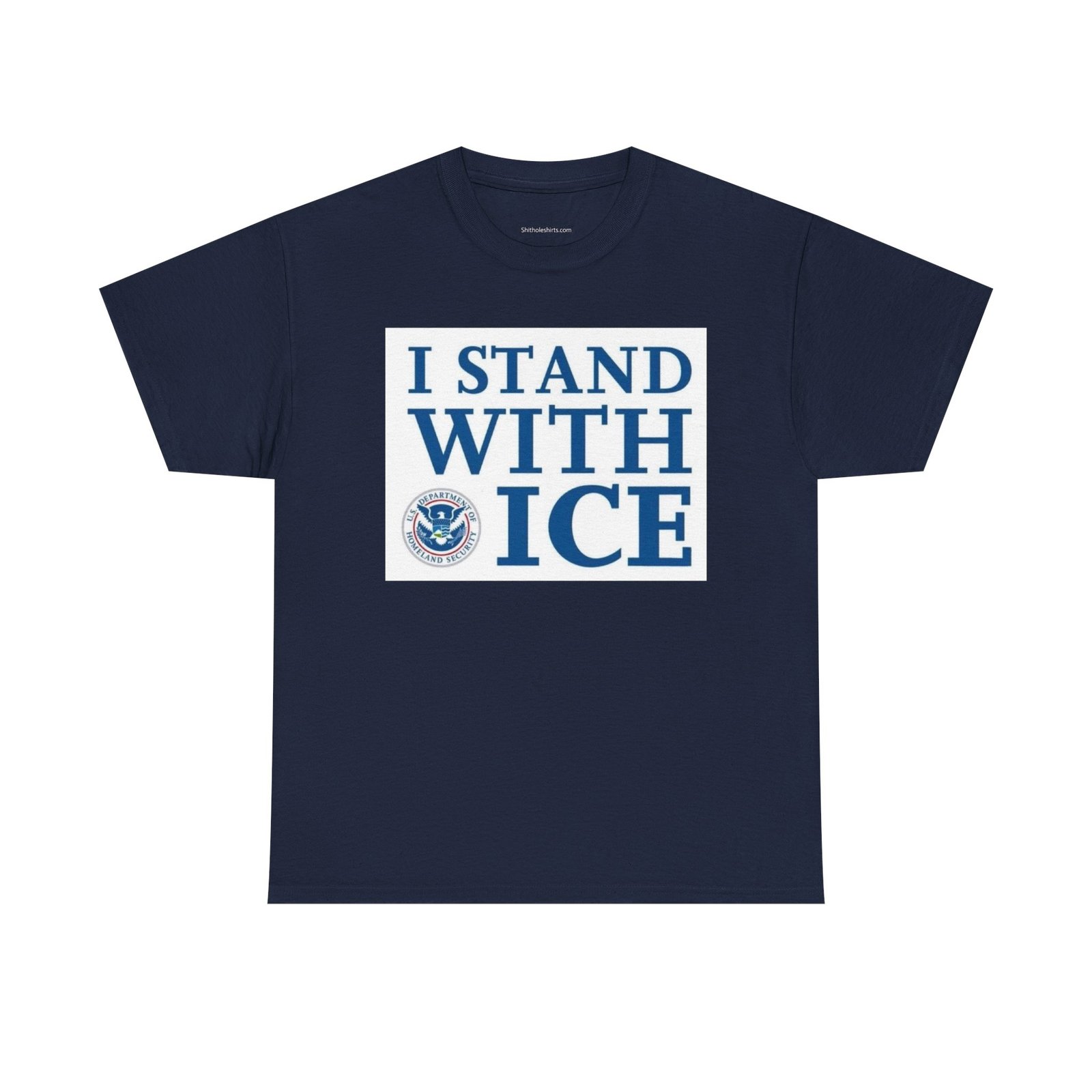 I Stand With ICE T-Shirt — Political Support Tee - Image 13