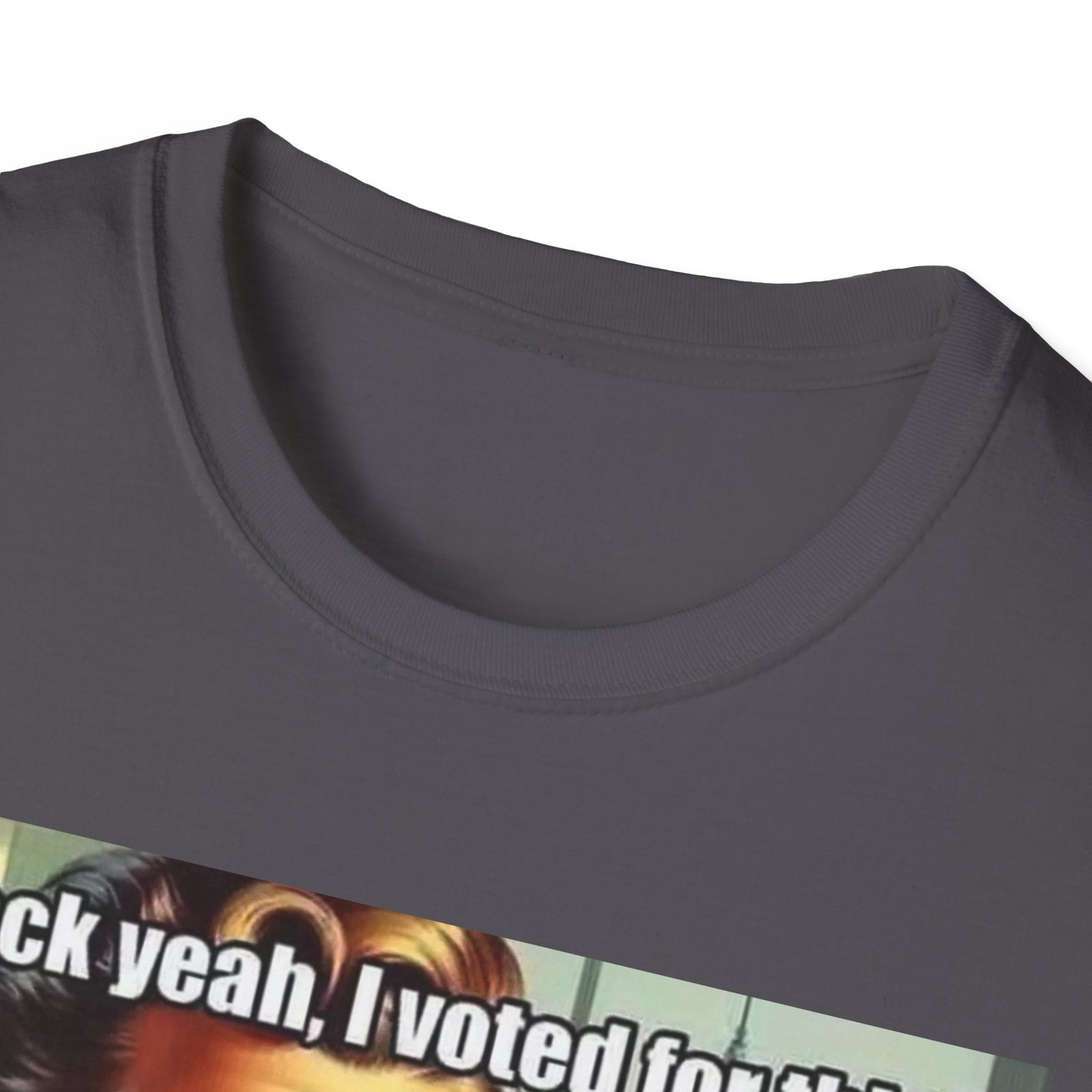 Retro Meme T‑Shirt — "Heck yeah, I voted for this! And it's better than I expected!" - Image 15