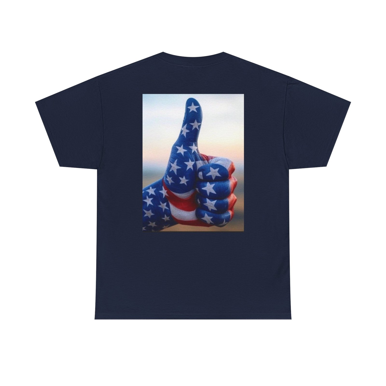 Patriotic Thumbs Up T-Shirt — American Flag Graphic Tee (USA Pride) - Image 14