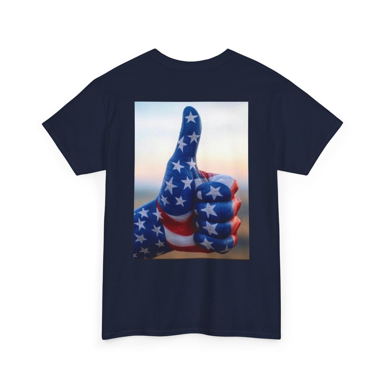 Patriotic Thumbs Up T-Shirt — American Flag Graphic Tee (USA Pride) - Image 16