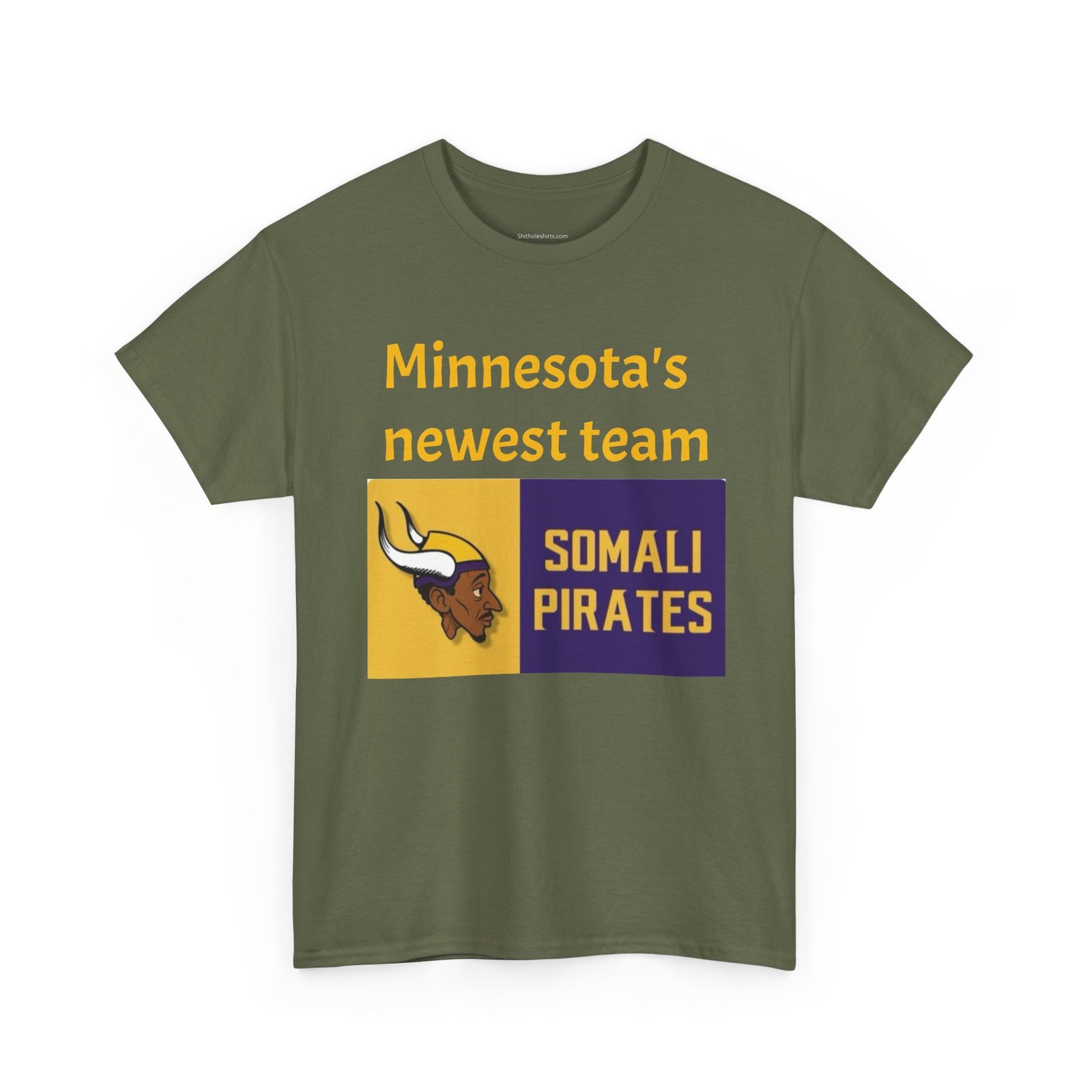 Somali Pirates Minnesota T‑Shirt – "Minnesota's Newest Team" Fan Tee - Image 7