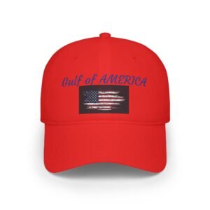 Baseball Cap — "Gulf of America" Distressed Flag Patriotic Hat