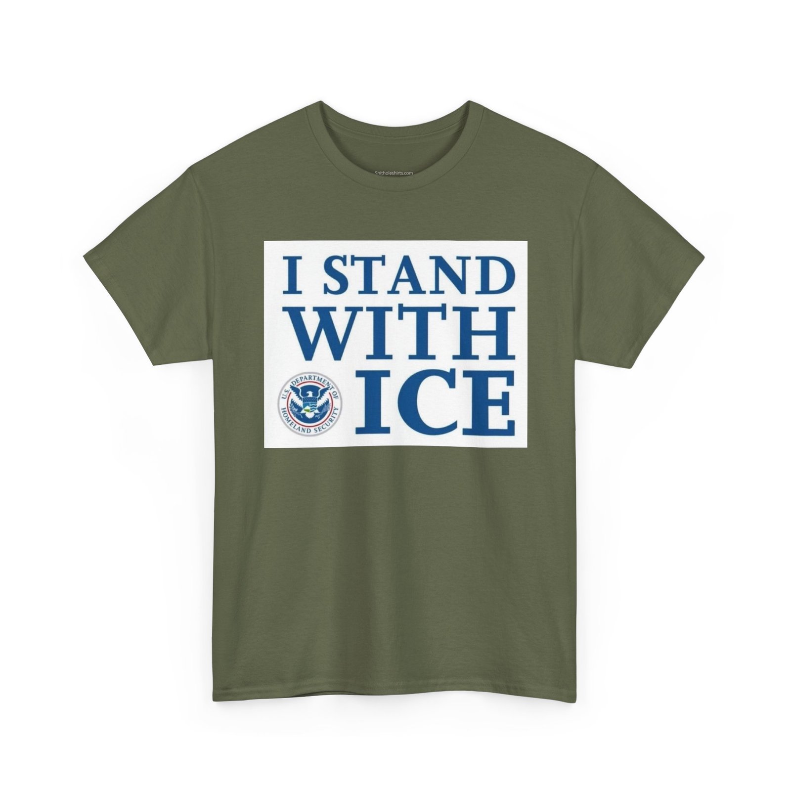I Stand With ICE T-Shirt — Political Support Tee - Image 7