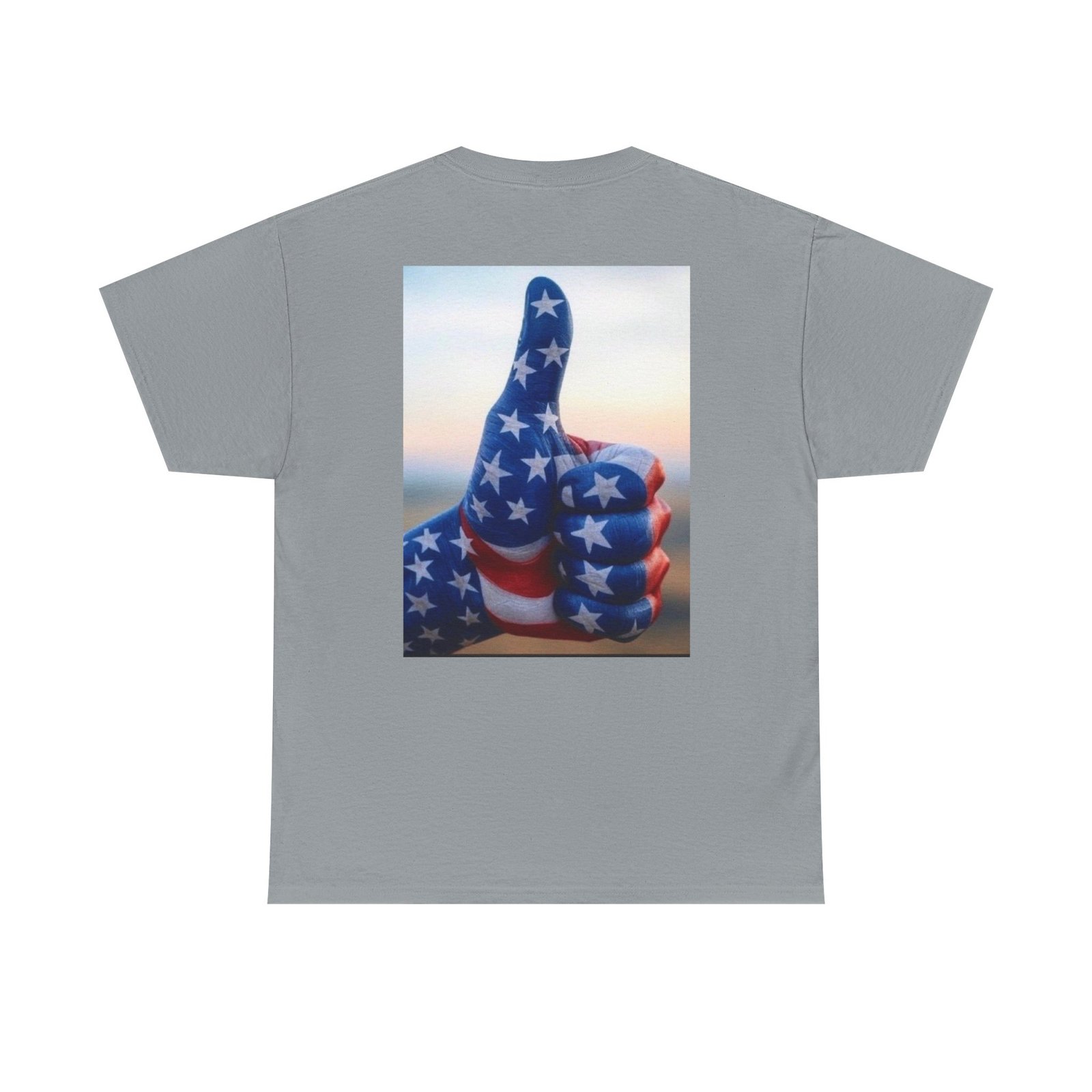 Patriotic Thumbs Up T-Shirt — American Flag Graphic Tee (USA Pride) - Image 10
