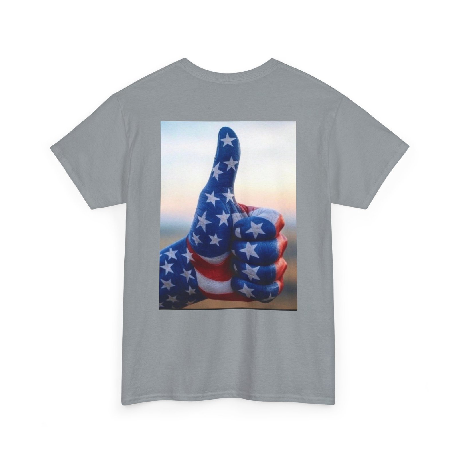 Patriotic Thumbs Up T-Shirt — American Flag Graphic Tee (USA Pride) - Image 12