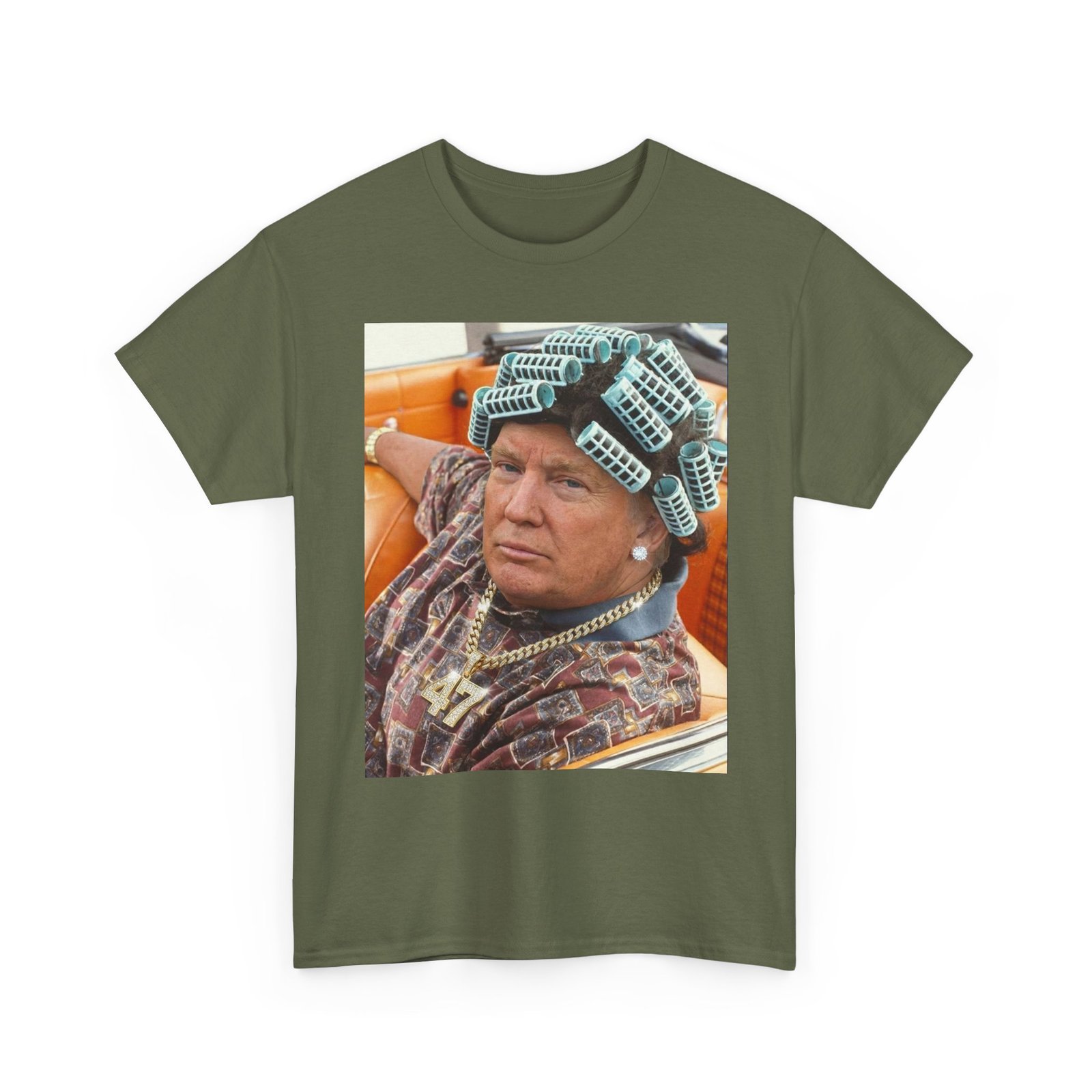 Graphic Tee — BigWormDJT with Hair Rollers - Image 11