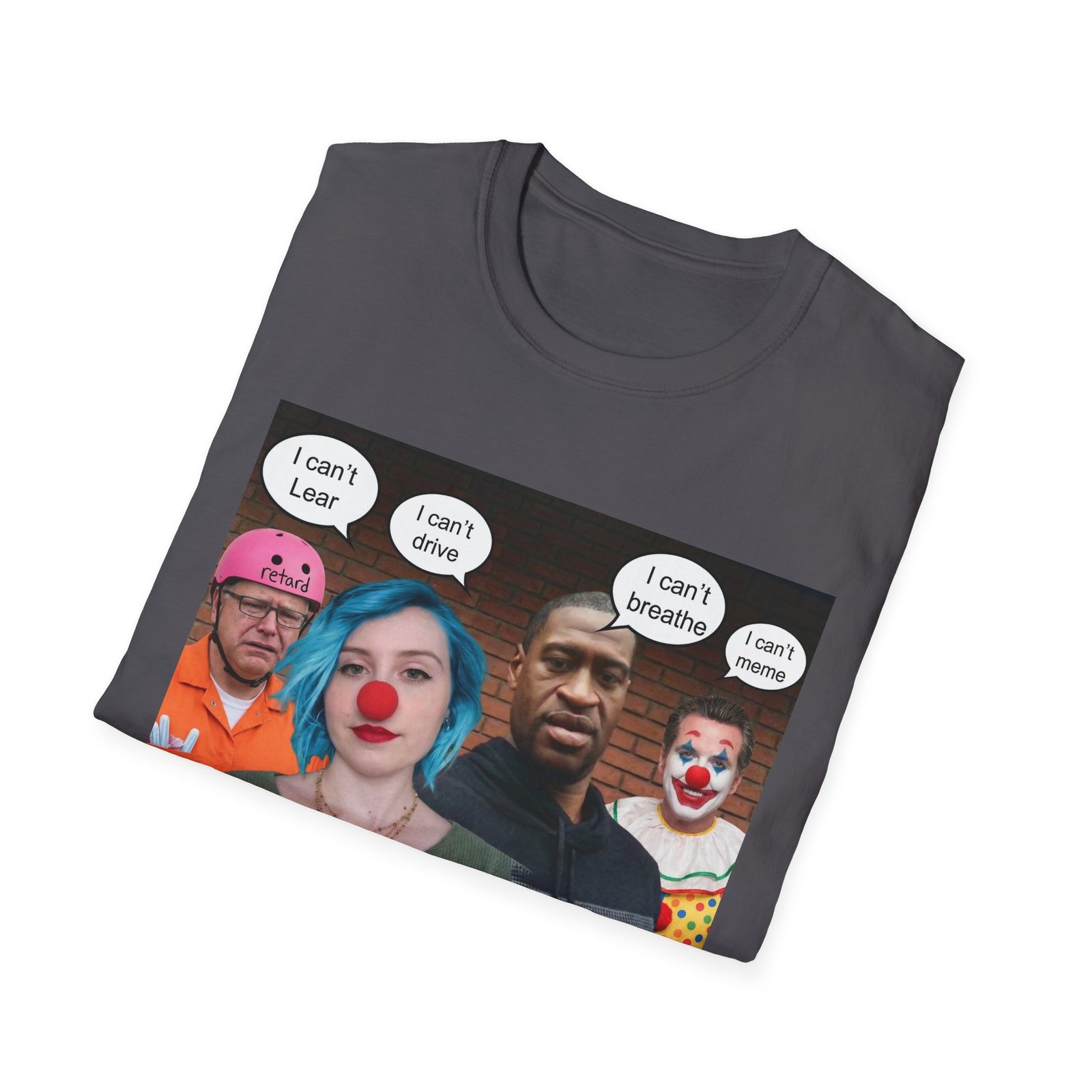 Graphic T-Shirt — 'I Can't Breathe' Social Justice Collage Tee - Image 16