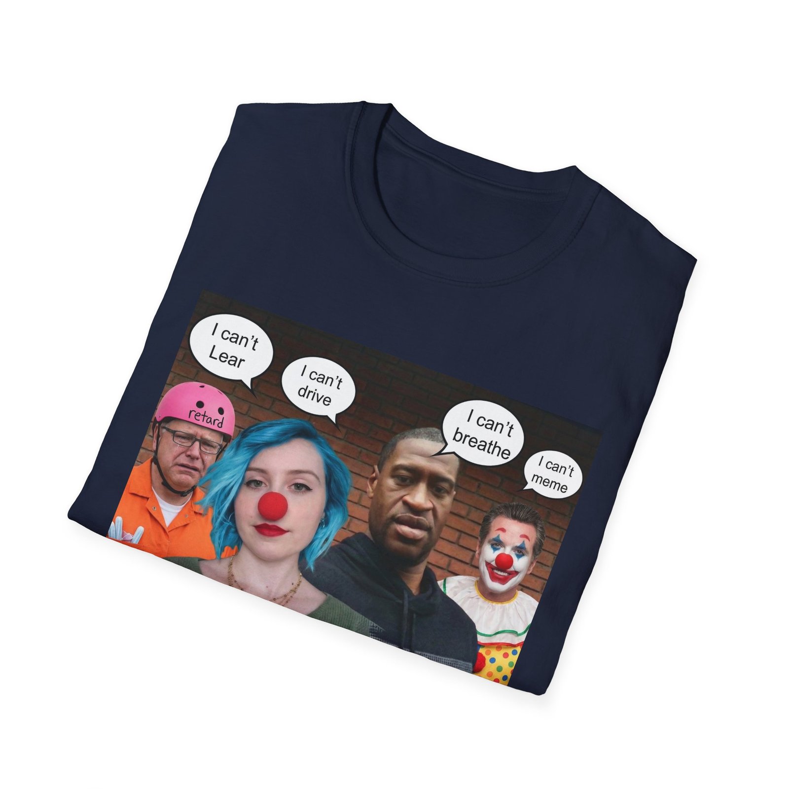 Graphic T-Shirt — 'I Can't Breathe' Social Justice Collage Tee - Image 20