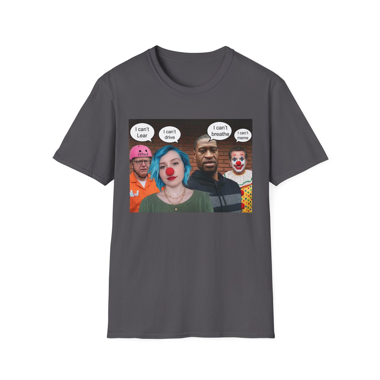 Graphic T-Shirt — 'I Can't Breathe' Social Justice Collage Tee - Image 13