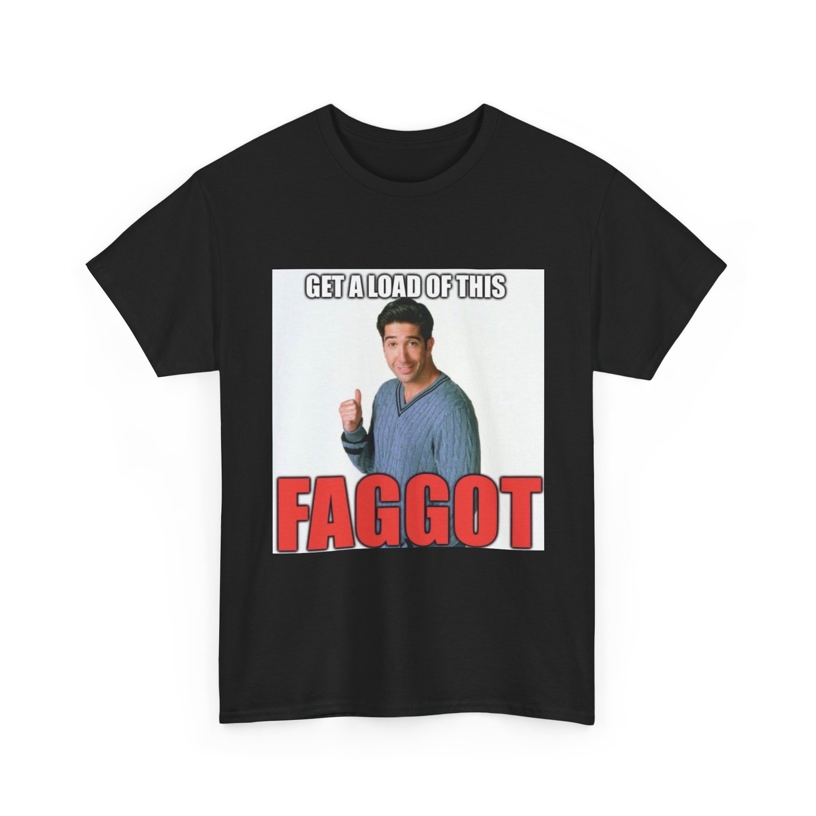Graphic Tee — Meme Image with Bold Offensive Text - Image 3