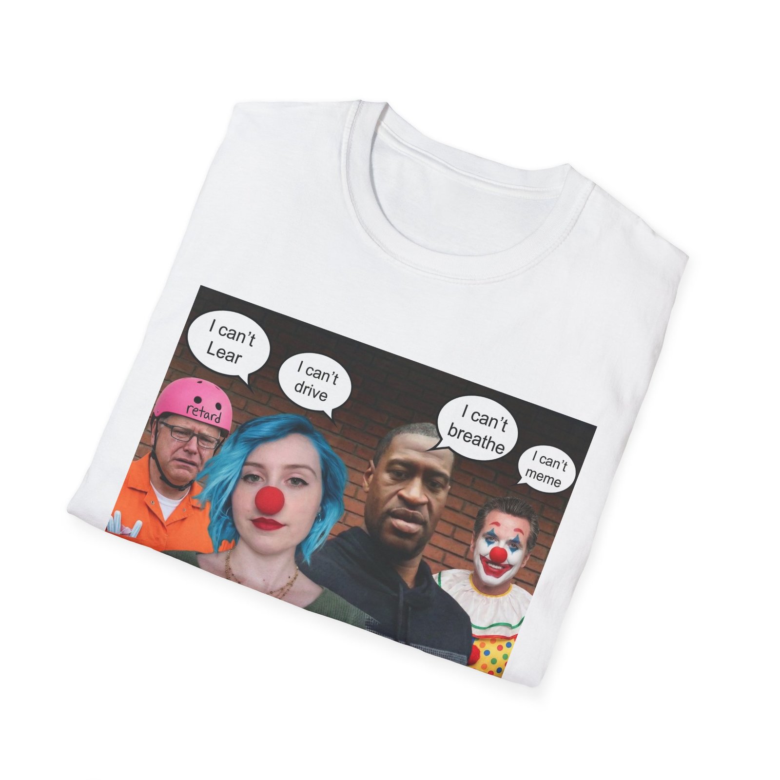Graphic T-Shirt — 'I Can't Breathe' Social Justice Collage Tee - Image 8
