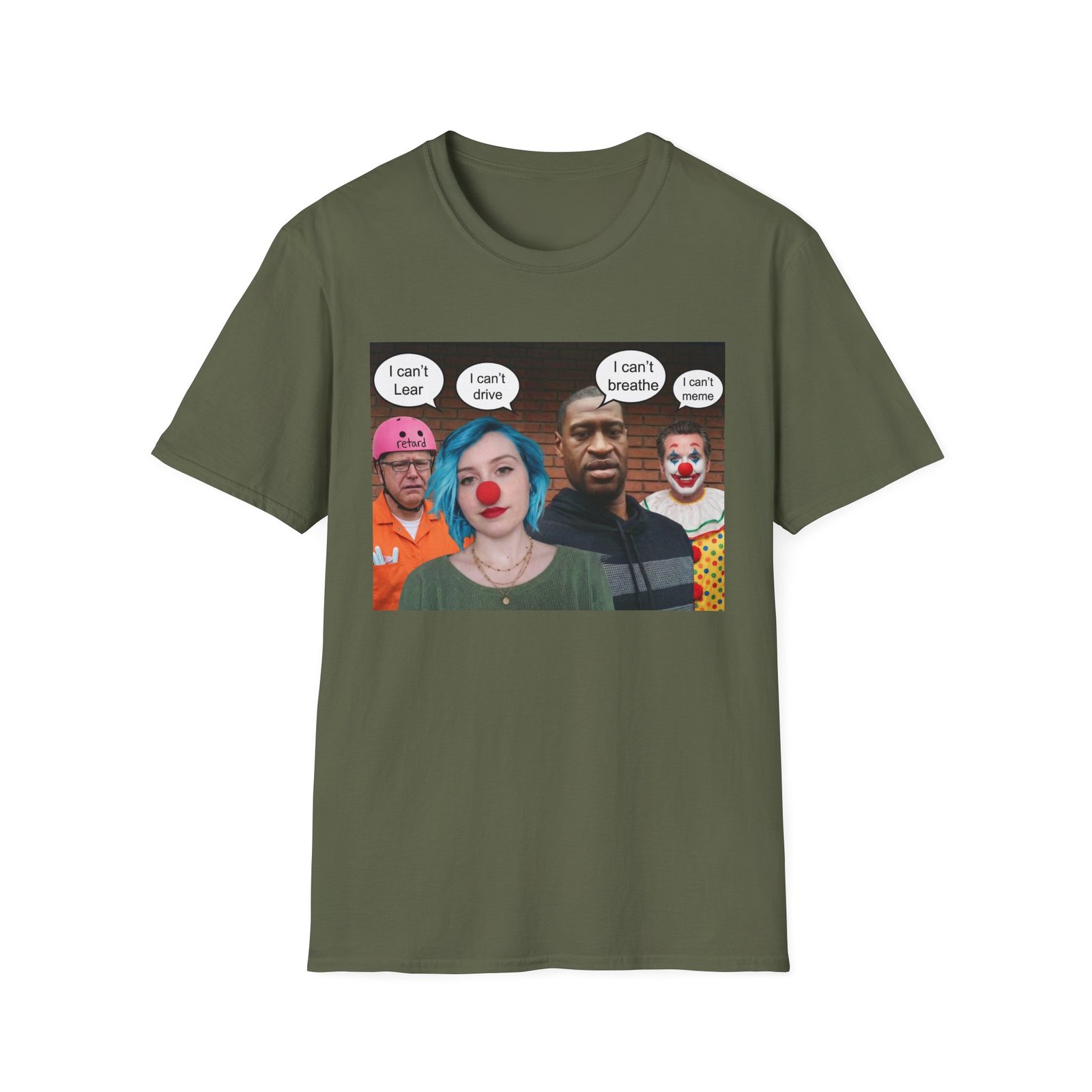 Graphic T-Shirt — 'I Can't Breathe' Social Justice Collage Tee - Image 9