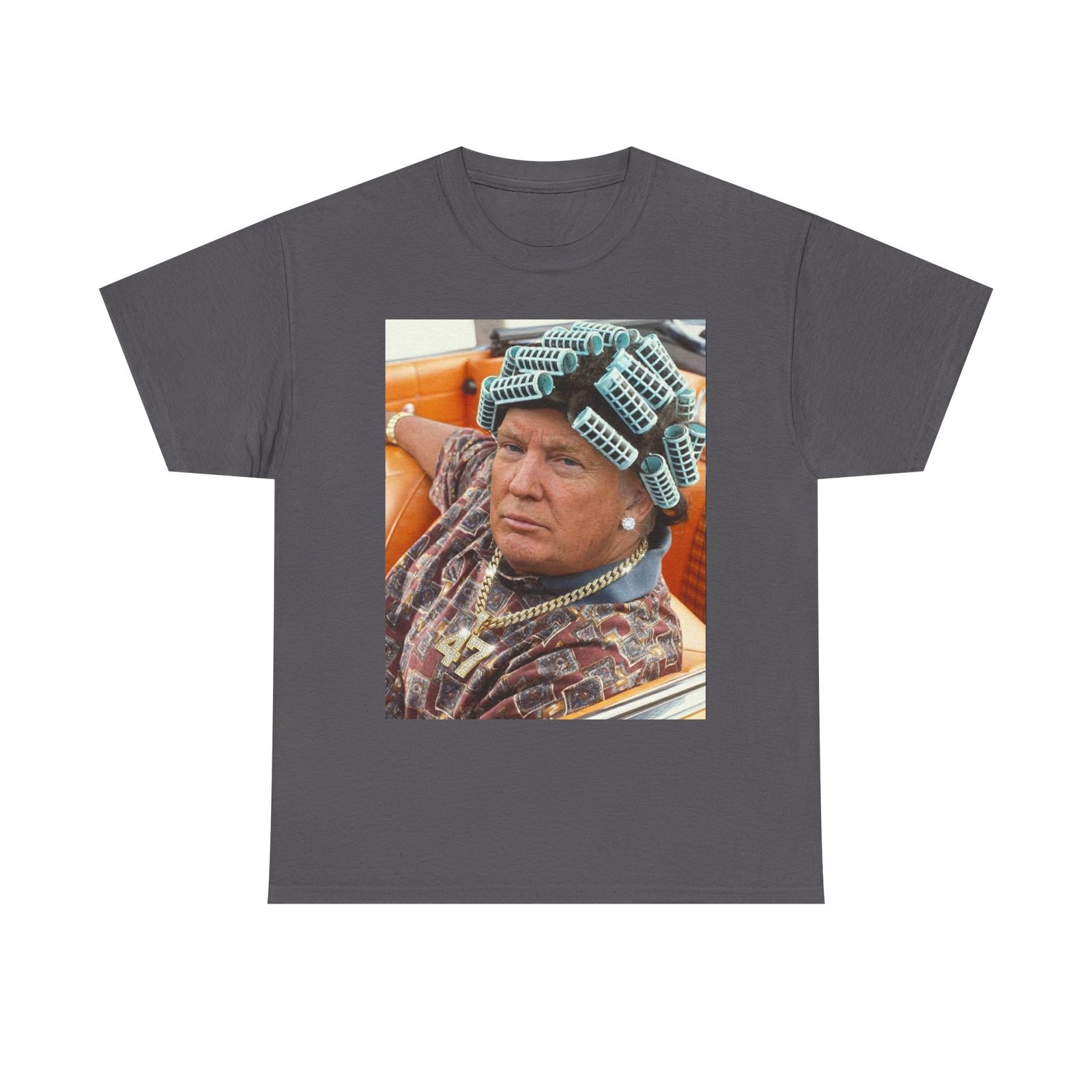 Graphic Tee — BigWormDJT with Hair Rollers - Image 13