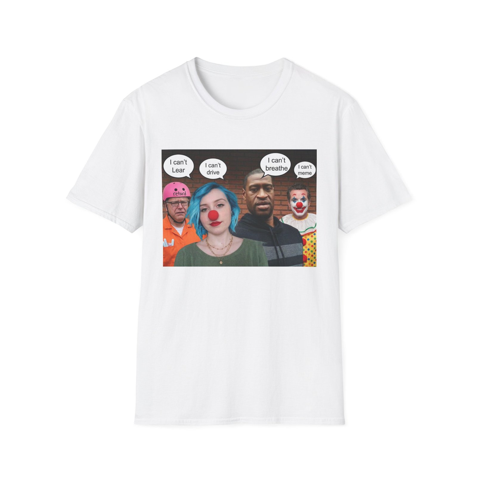 Graphic T-Shirt — 'I Can't Breathe' Social Justice Collage Tee - Image 5