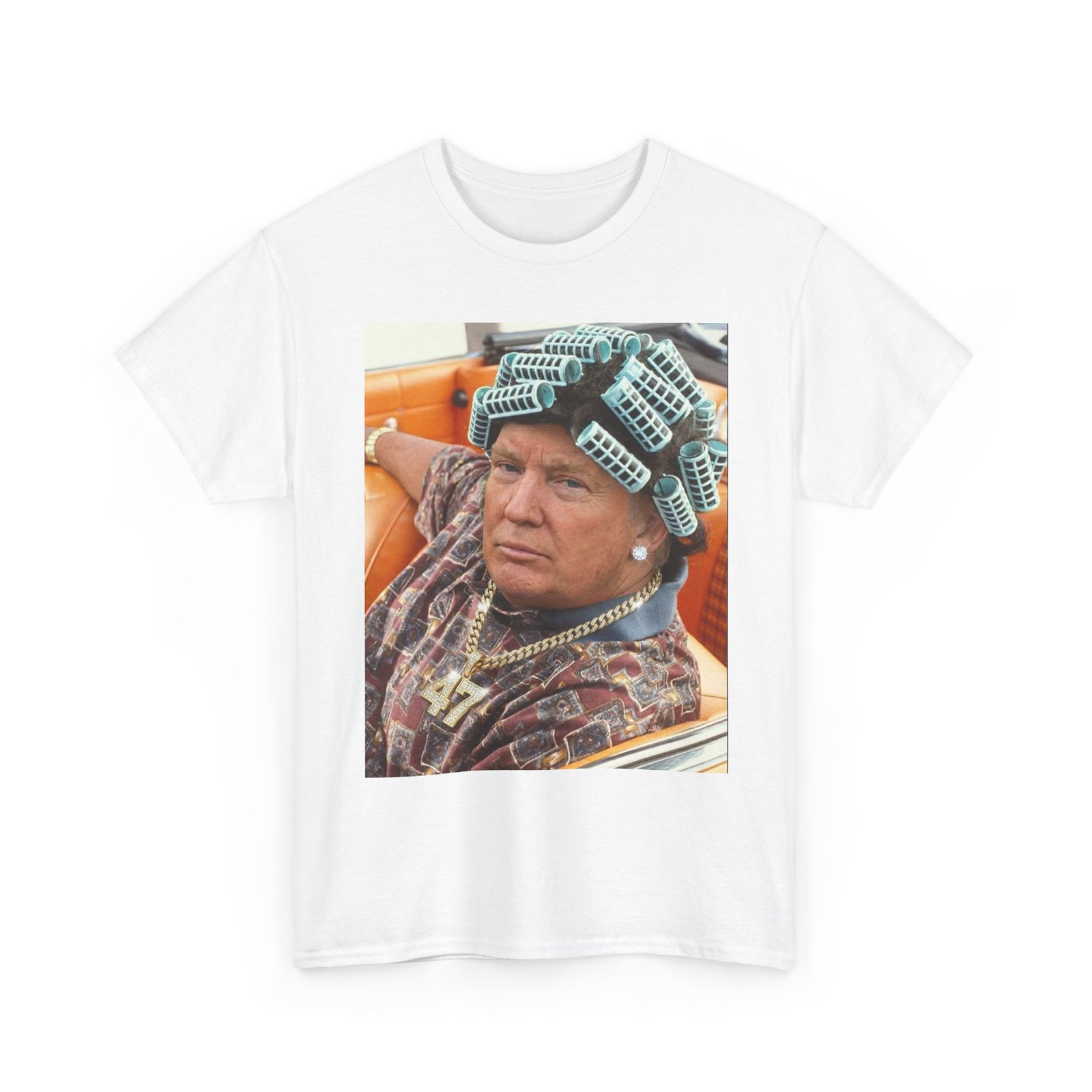 Graphic Tee — BigWormDJT with Hair Rollers - Image 7