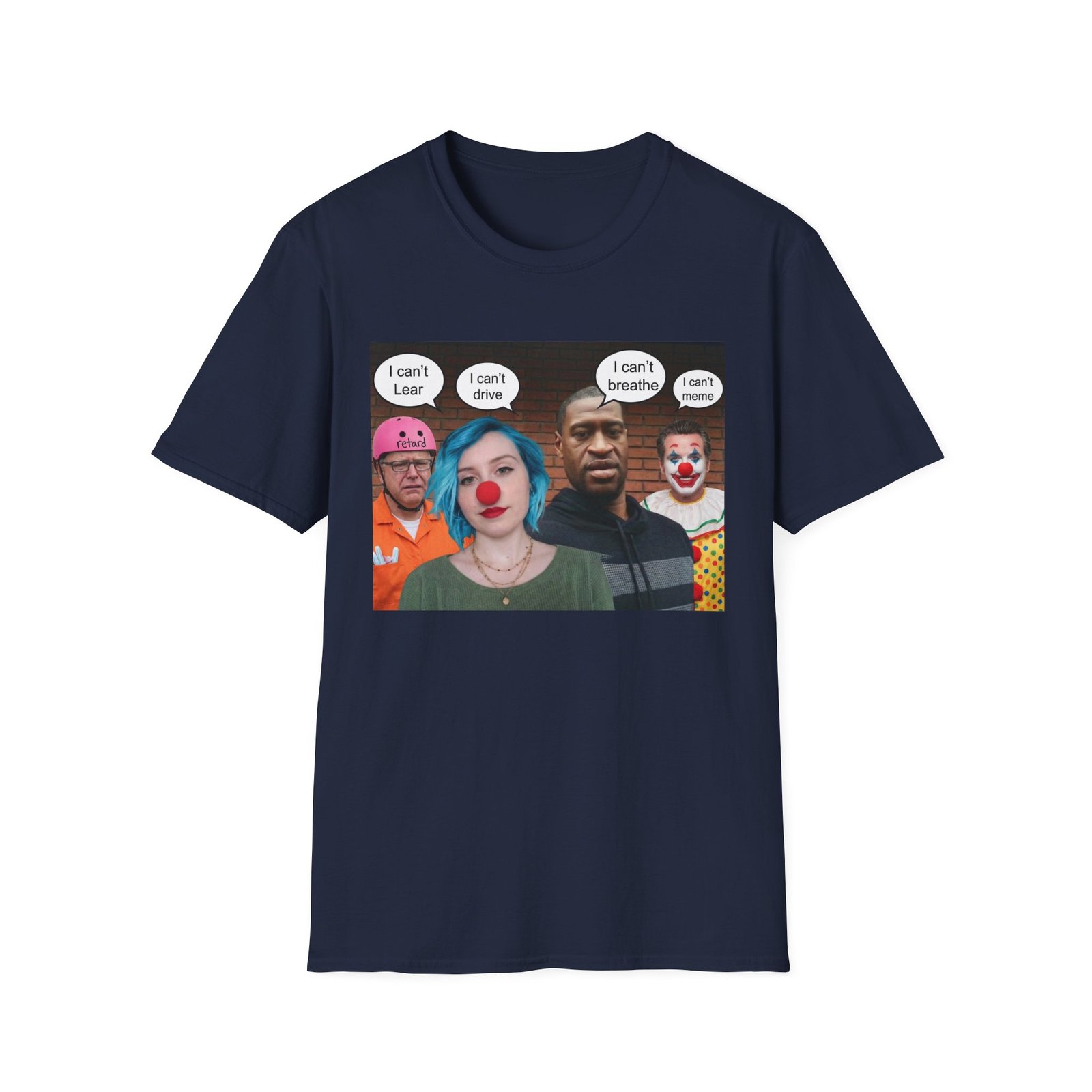 Graphic T-Shirt — 'I Can't Breathe' Social Justice Collage Tee - Image 17