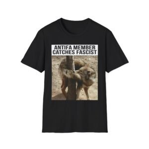 Antifa Member Catches Fascist T-Shirt