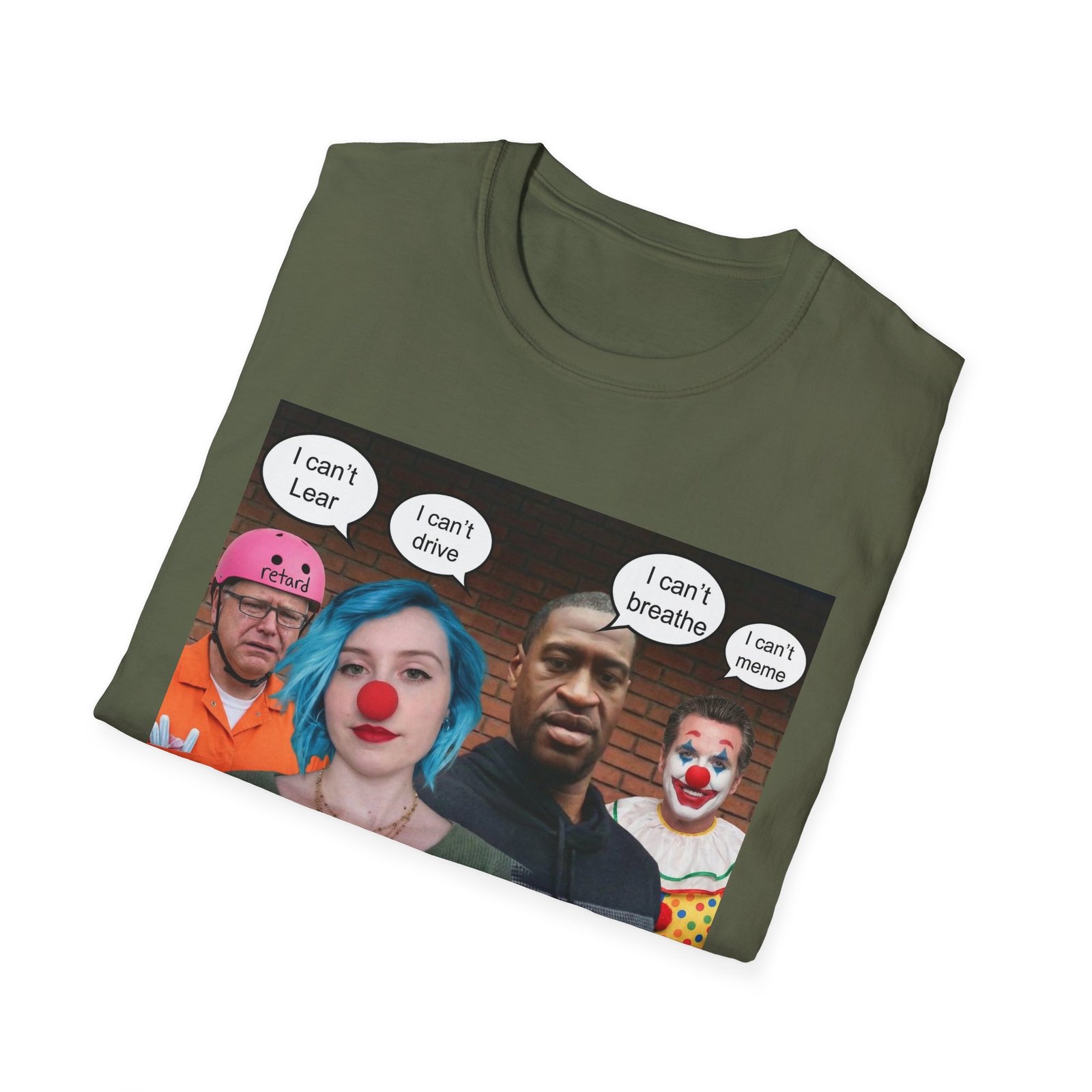 Graphic T-Shirt — 'I Can't Breathe' Social Justice Collage Tee - Image 12