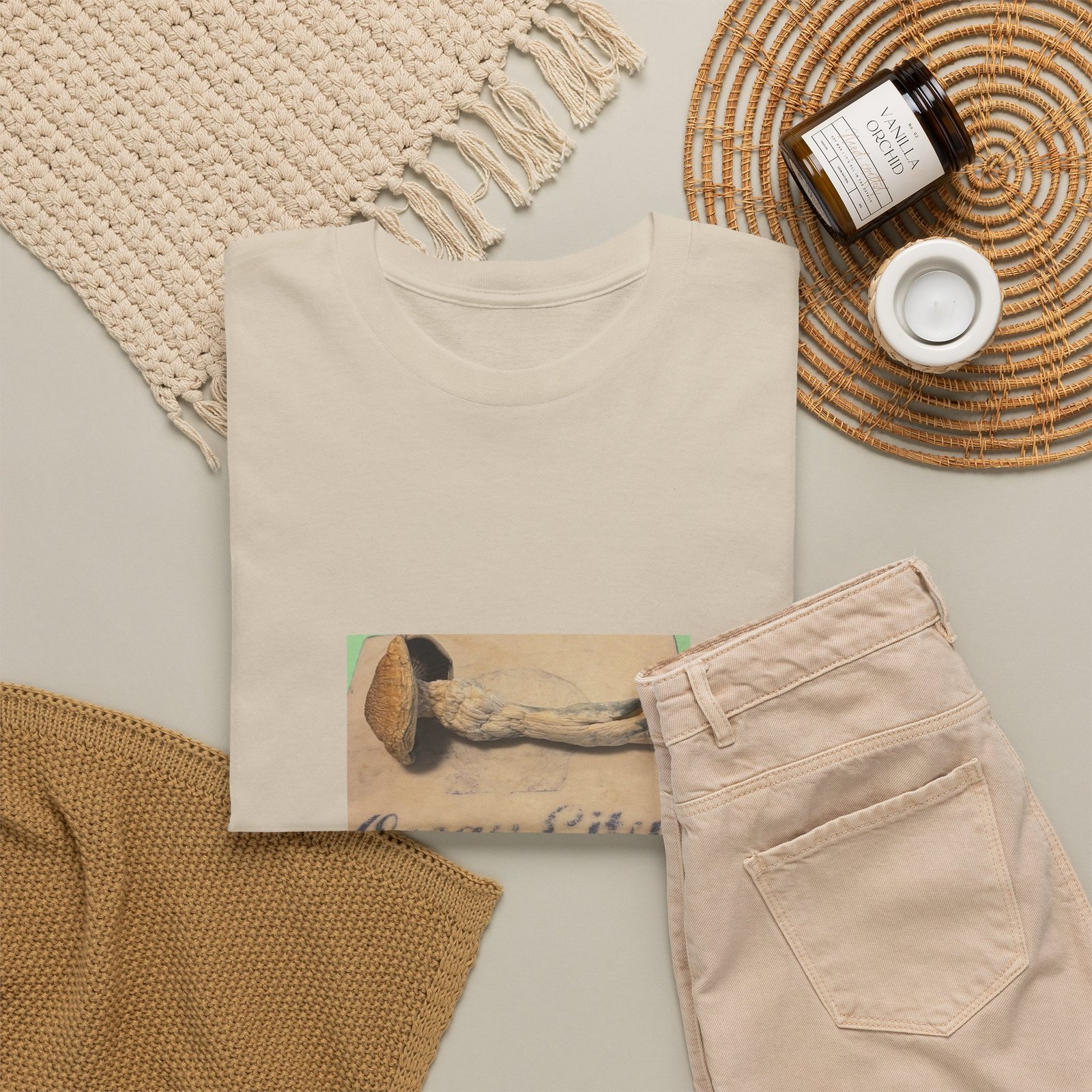 Ocean City Driftwood Tee — Retro Beach Postcard Design - Image 4
